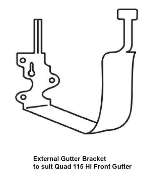 External Gutter Brackets